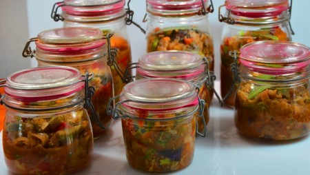Conserve de rataouille bocaux