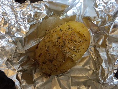 pomme de terre papilotte